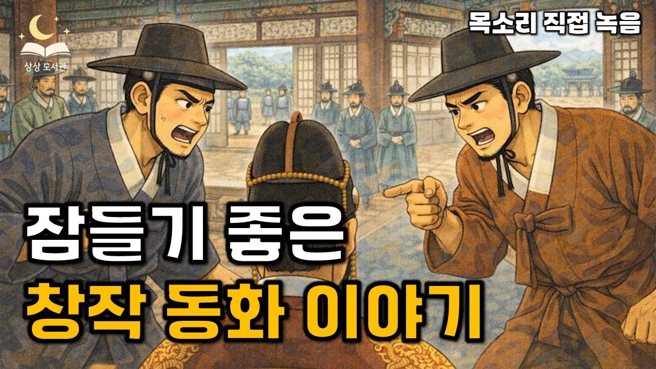 잠들기 좋은 창작 동화 | 욕심쟁이 형제와 칼을 든 임금님 🌙