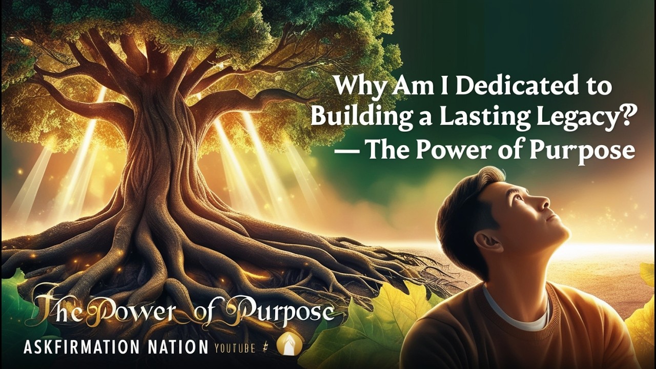 Why Am I Dedicated To Building A Lasting Legacy? | Trance