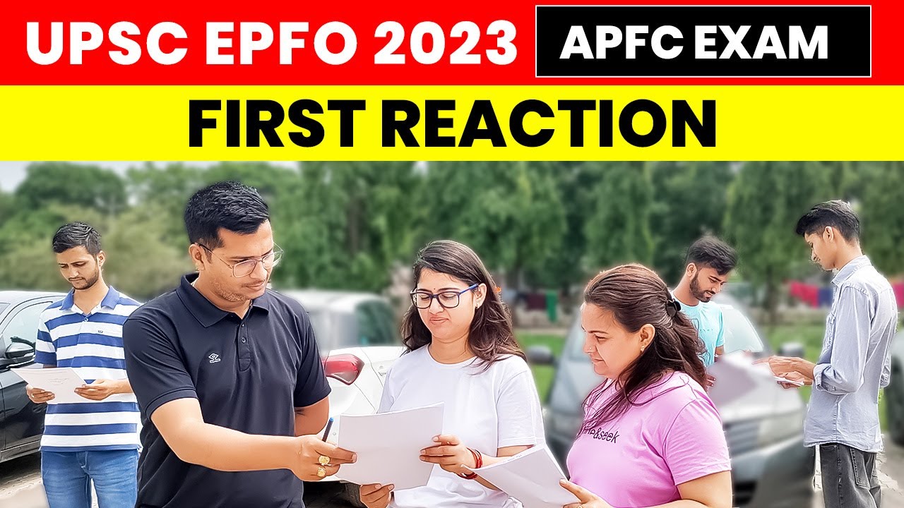 🔴UPSC EPFO 2023 Exam Analysis & Initial Reaction | UPSC EO & APFC Exam 2023 | EduTap EPFO Analysis