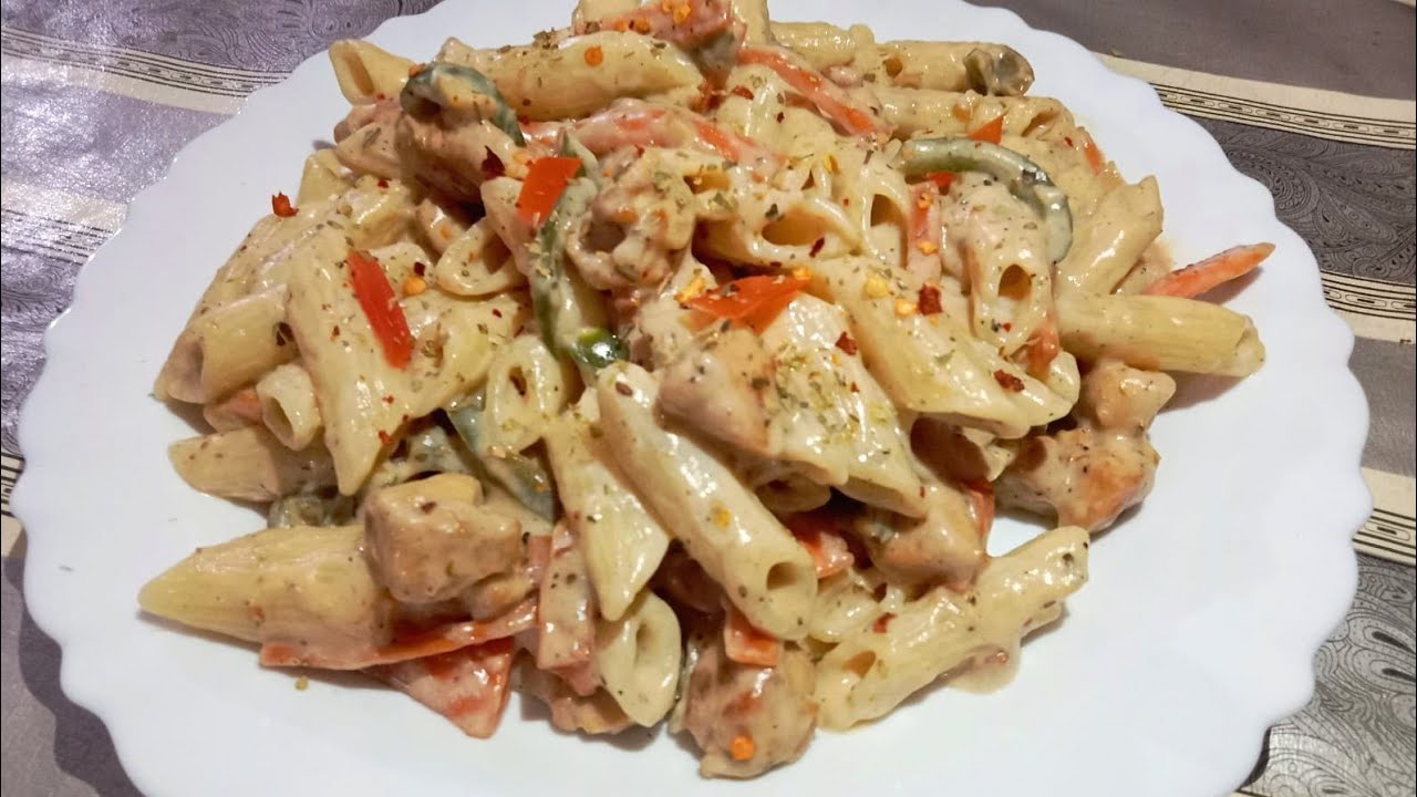 Special White Sauce Pasta | Easy and simple pasta recipe | Yasmin food secrets 