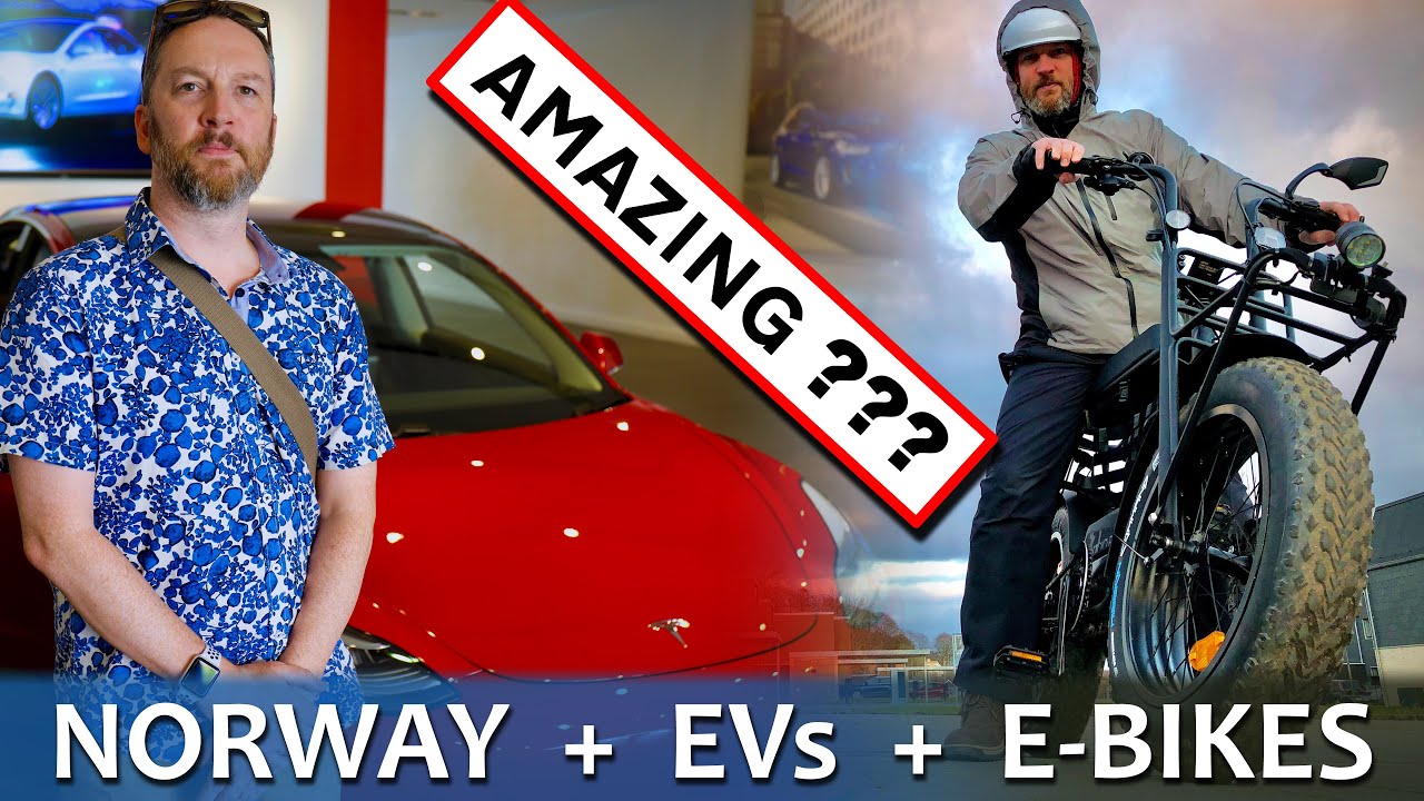 Norway Is AMAZING For EVs. What About E-BIKES Too?