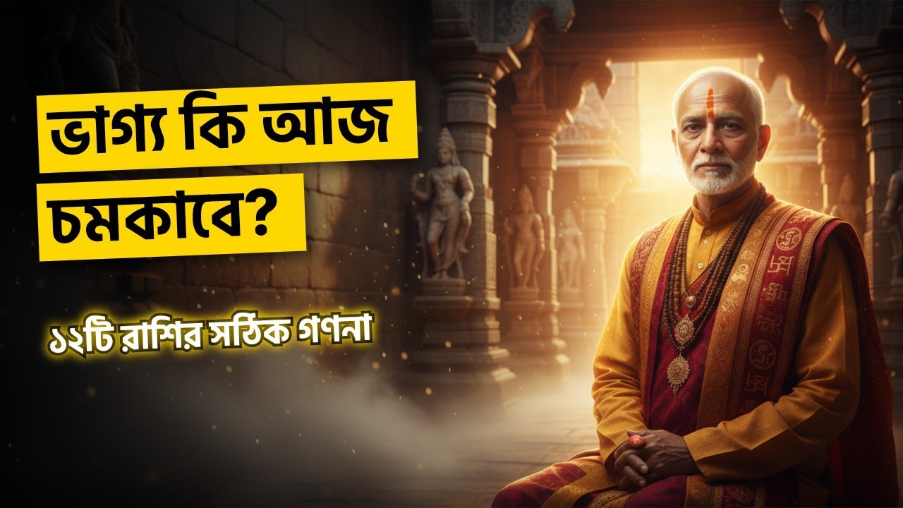 আজকের রাশিফল বাংলা | Daily Horoscope Today in Bangla | সকল রাশি ভবিষ্যৎ 2026 |@MysticAnindya 