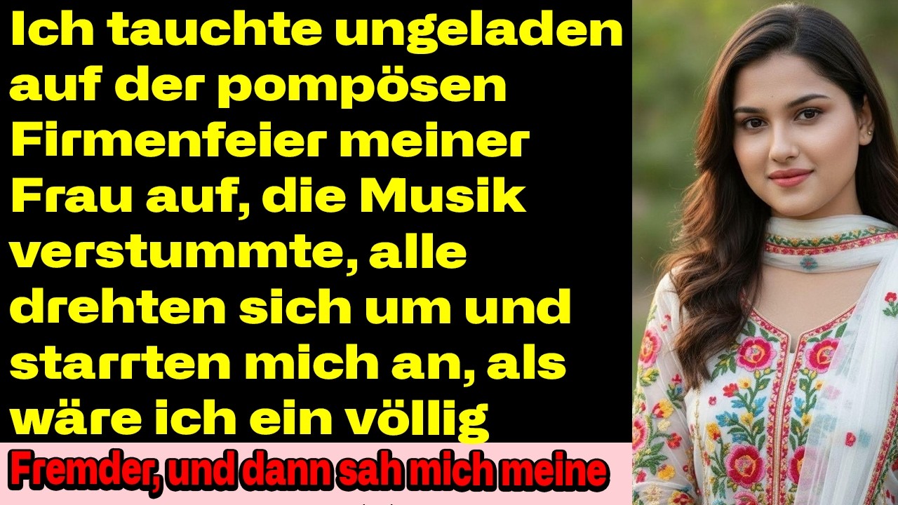 Ich erschien unangekündigt zur Firmenfeier meiner Frau – was ich dort sah, brach mich