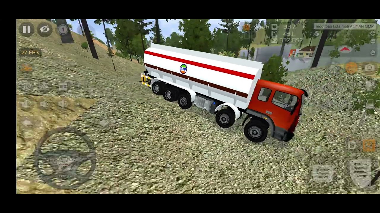 oil Trunk show #realtruckdriving #truckdriver #game #gaming #oiltankertruckdriving 