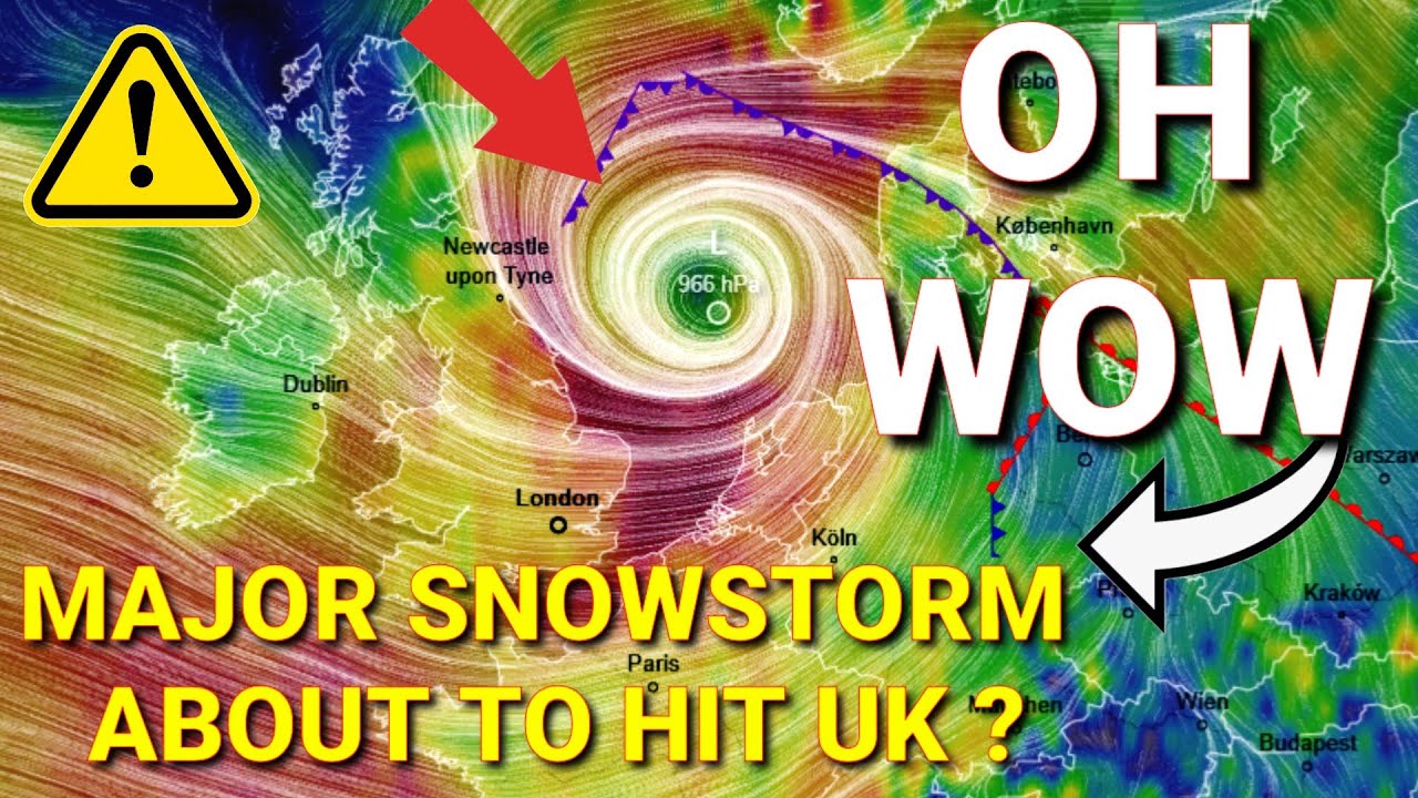 A Major Snowstorm About to Hit the UK? ❄️ | UK Winter Weather Forecast