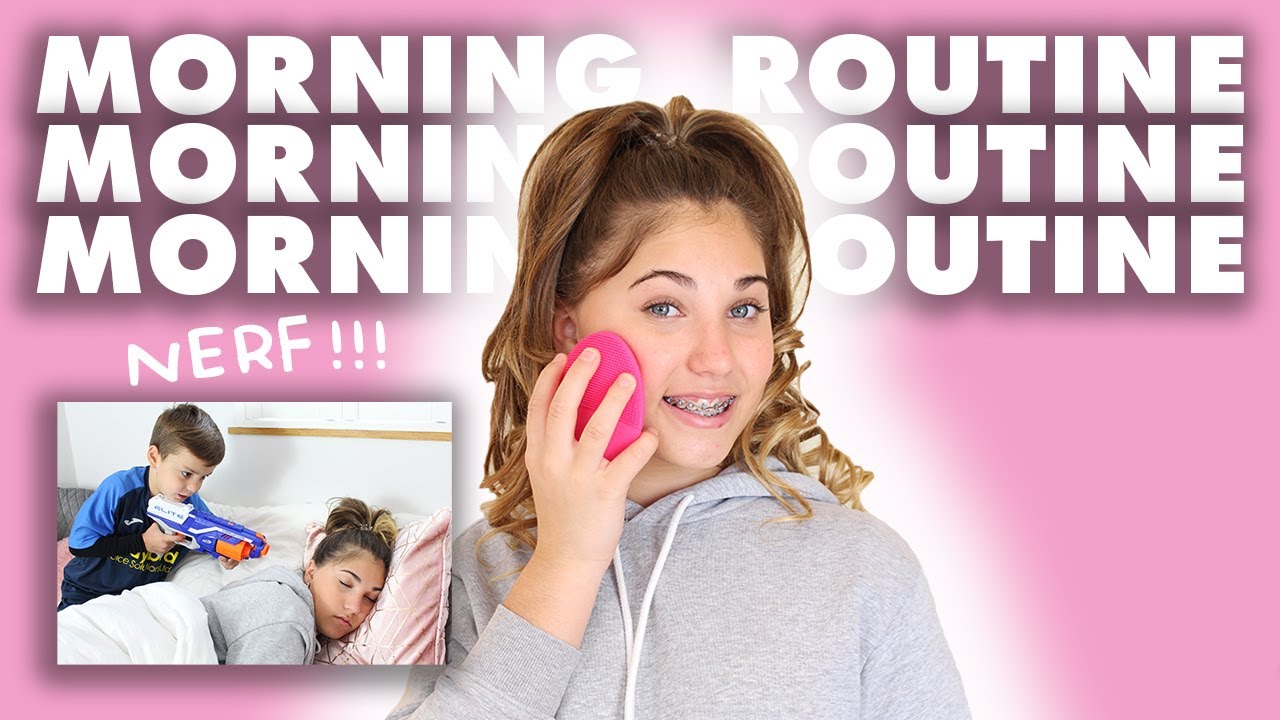MORNING ROUTINE | Watch How My Little Brother Wakes Me Up! Rosie McClelland
