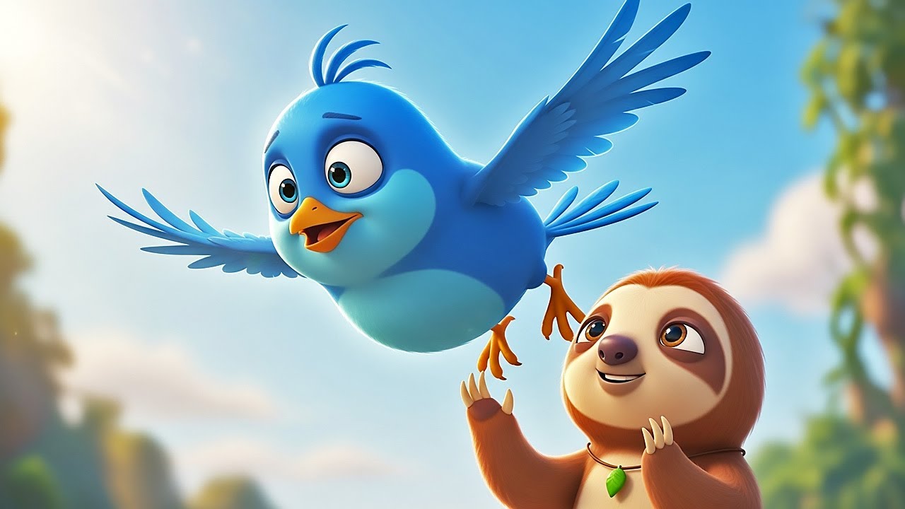 Майло и Пип: Время летать 🐥 | 3D-анимация-приключение #milothesloth #miloandpip