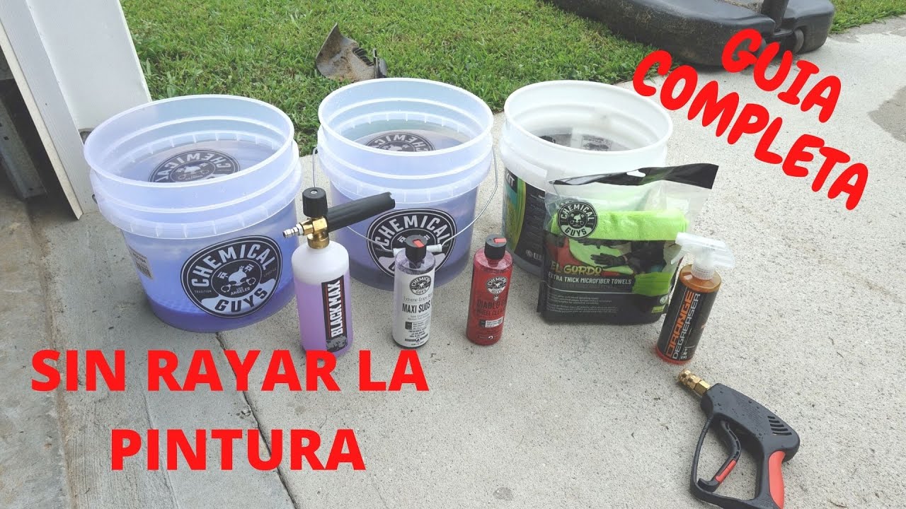 Guia Completa de Como Lavar tu Auto de una Manera Segura!! Sin Rayones