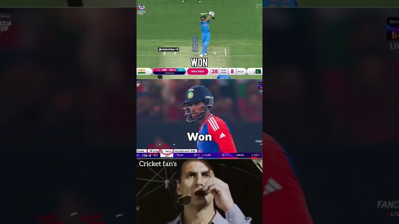 28 Runs In 8 Balls! 🤯 Bharat vs Pakistan - Last Over Ka Thriller! #IndVsPak #T20WorldCup2022 #kohli