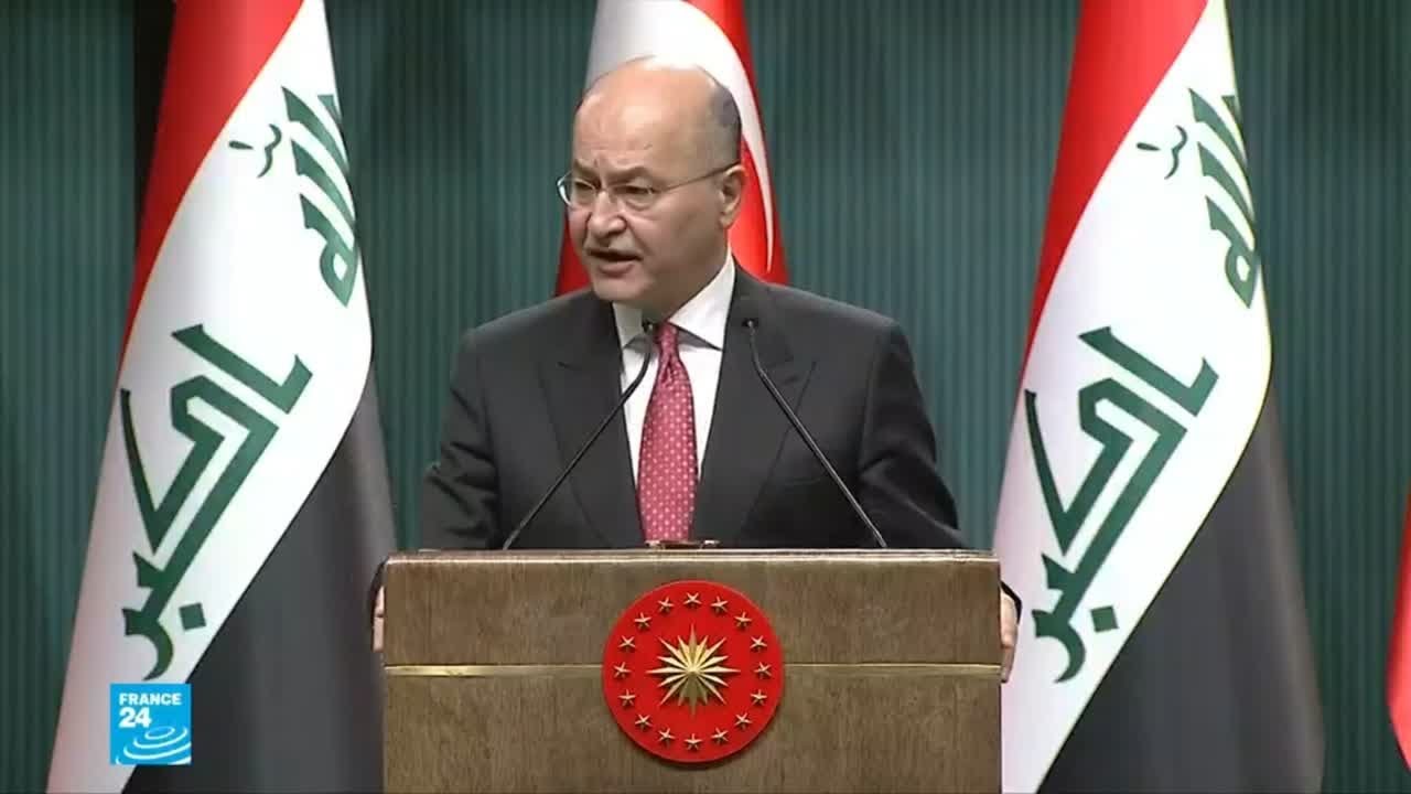 الرئيس العراقي برهم صالح يرد على تصريحات ترامب