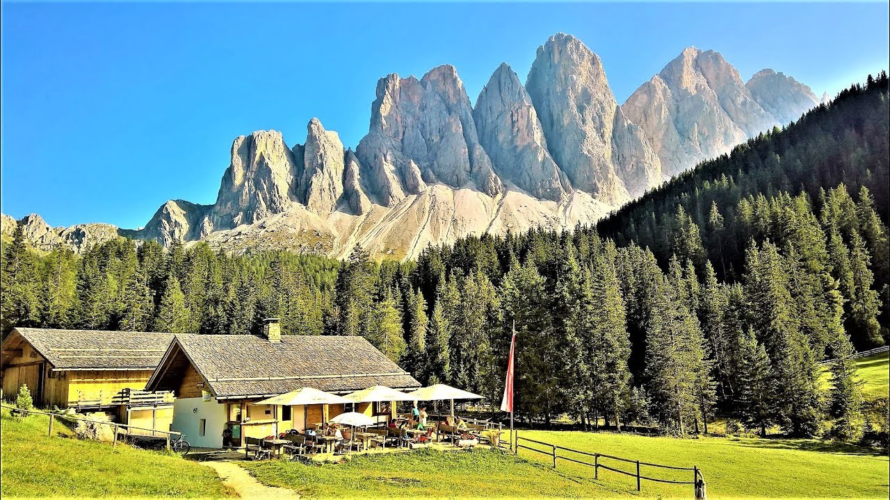 Wandern in S&uuml;dtirol - Abendliche Erkundung der Zanser Alm(2017, 4k)
