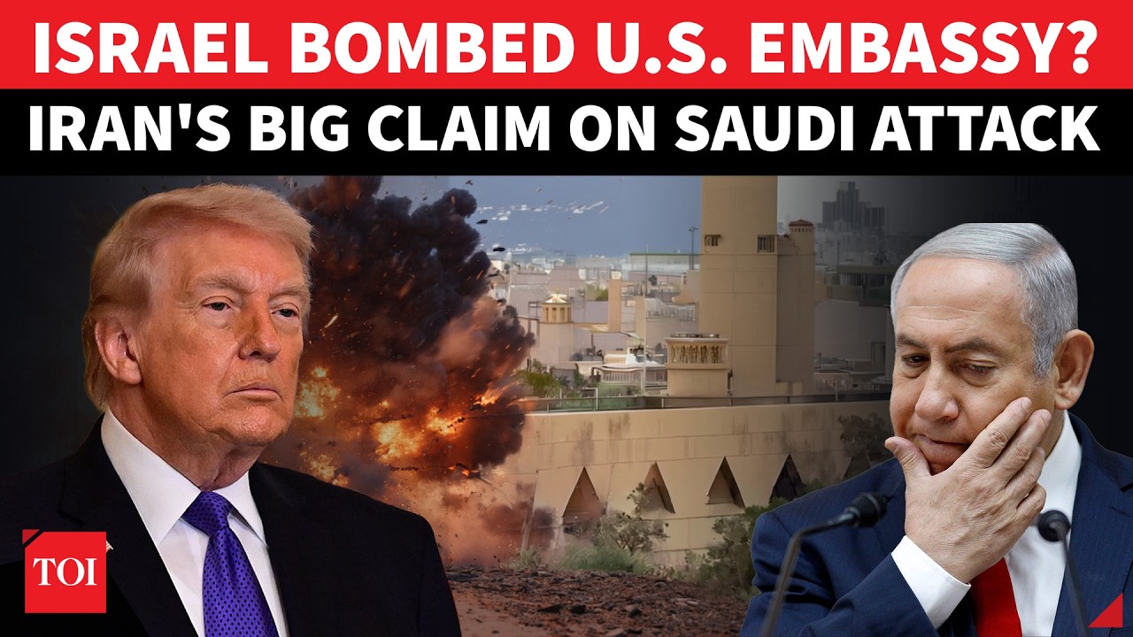 Saudi Capital Riyadh Bombed By Israel? Iran's Stunning Message To MBS Over U.S. Embassy Attack