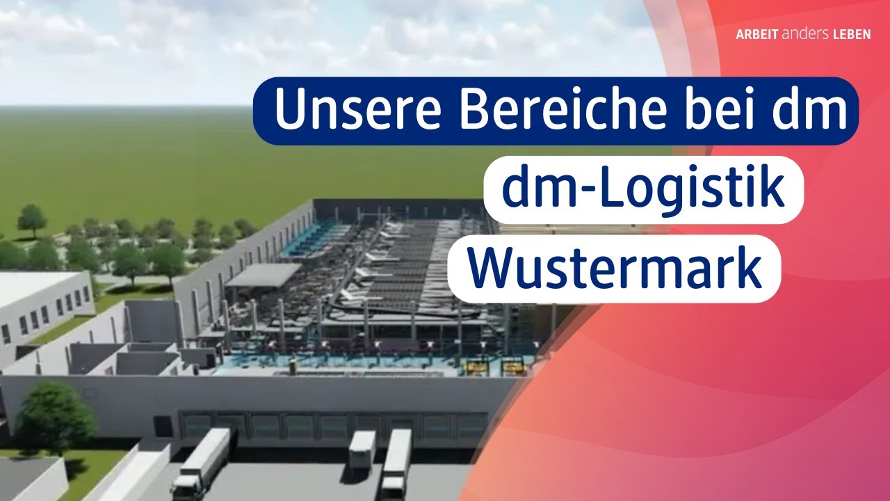 Arbeiten in der dm-Logistik I Unere Bereiche bei dm 🧡