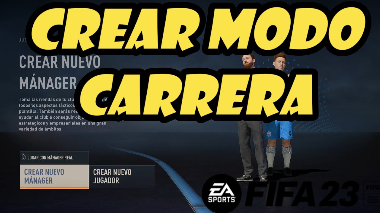 C&oacute;mo jugar un MODO CARRERA en Fifa 23✔️