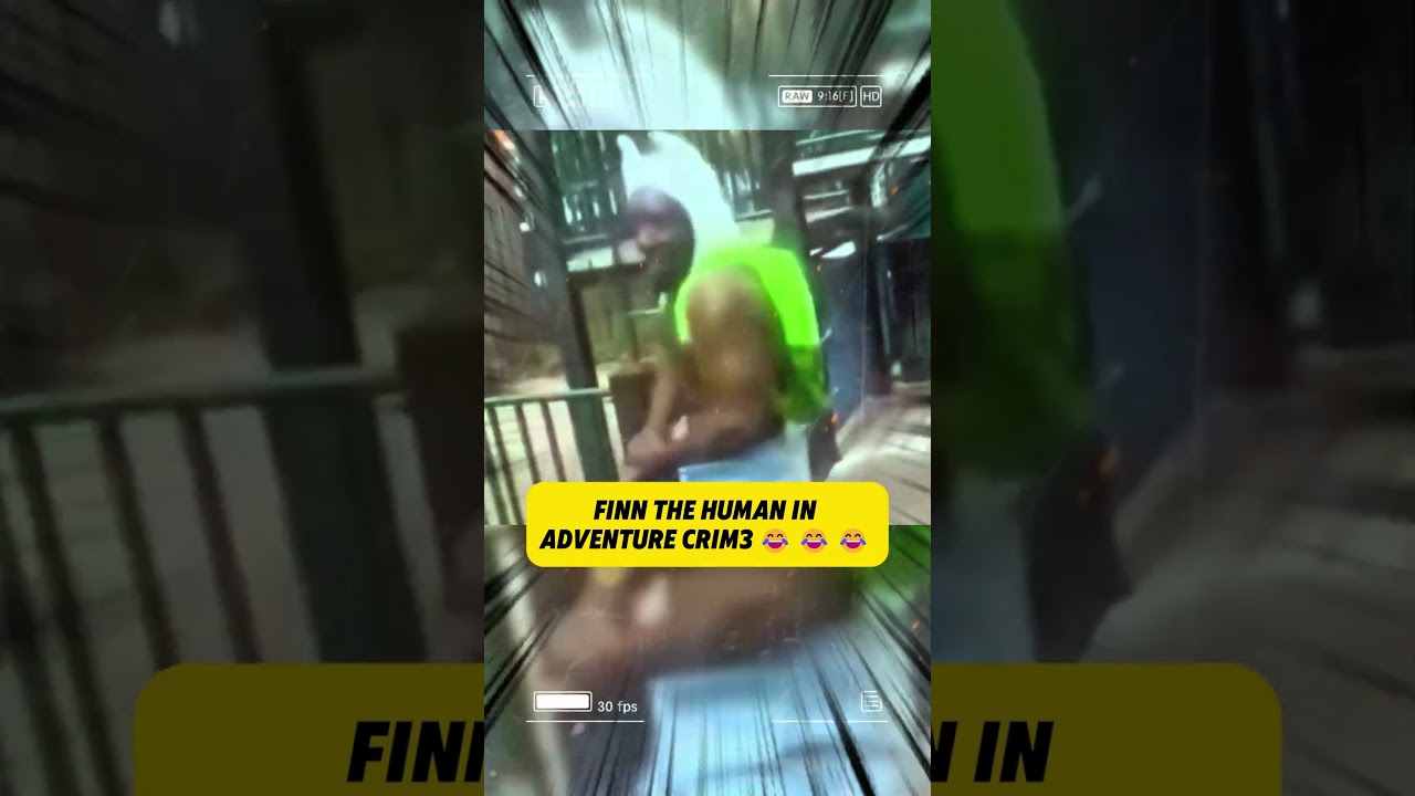 finn the human in adventure crim3