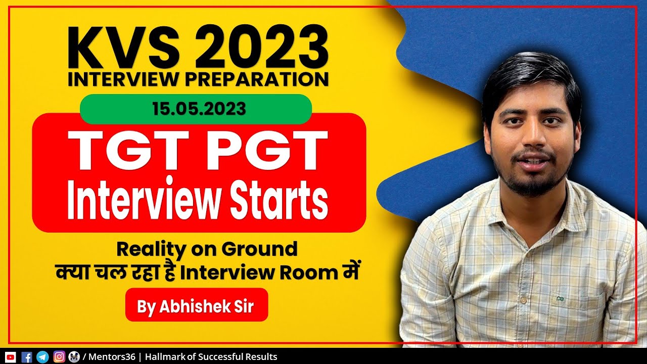KVS Interviews Starts - What is Going on - Real Experience on Ground - Thanks for Choosing Us