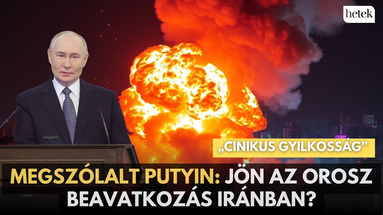 Putyin példátlanul kemény üzenetet küldött Amerikának és Izraelnek: Oroszország nem engedi el Iránt
