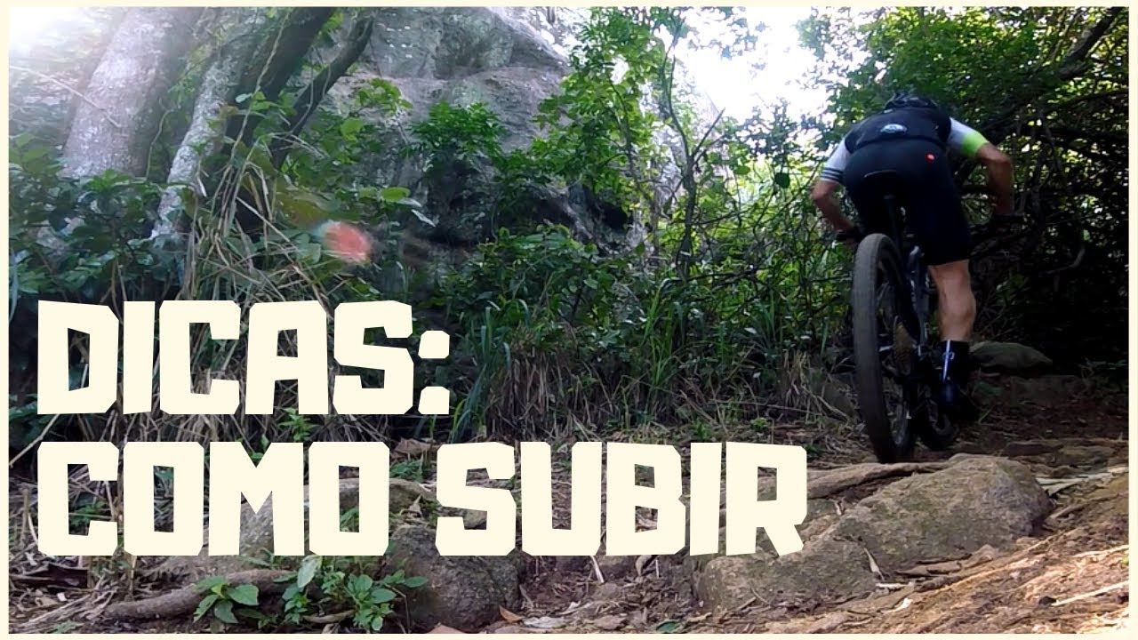 Pedal e Dicas de Subida técnica de Mountain Bike