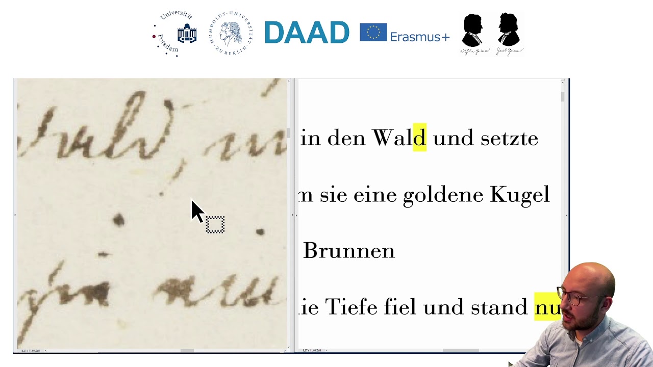 Deutsche Kurrentschrift. Typische Lesefehler und Kollation mithilfe von Korrekturzeichen