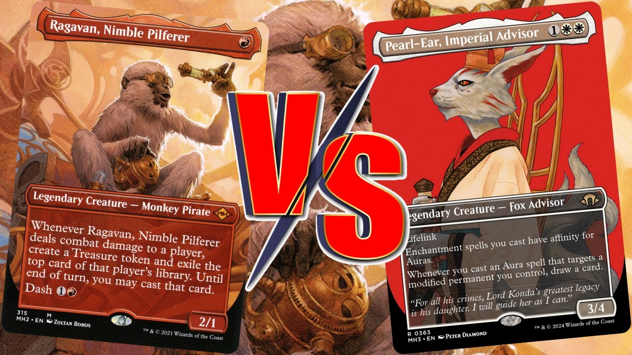 Ragavan VS Pearl Ear 1v1 EDH/CMDR