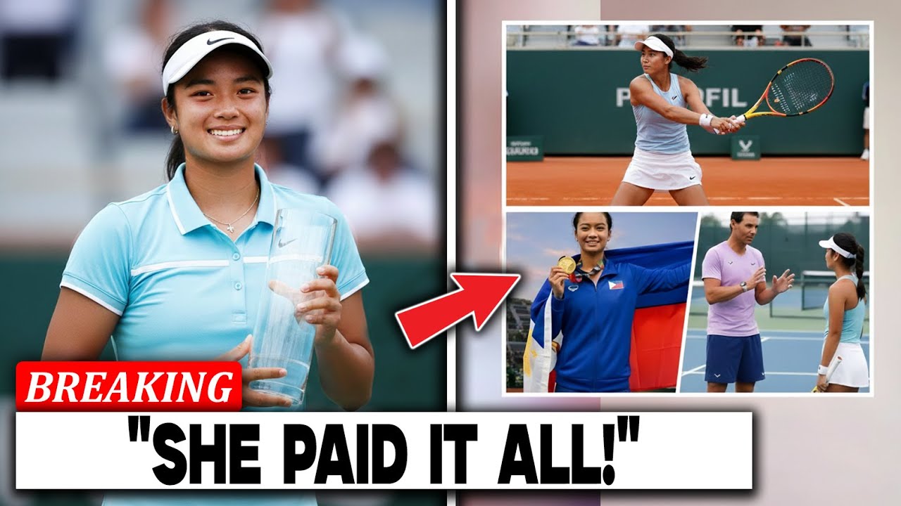 Alex Eala SHOCKS Tennis World: $700K Debt Cleared, Nadal Training, 26-Year Curse Broken