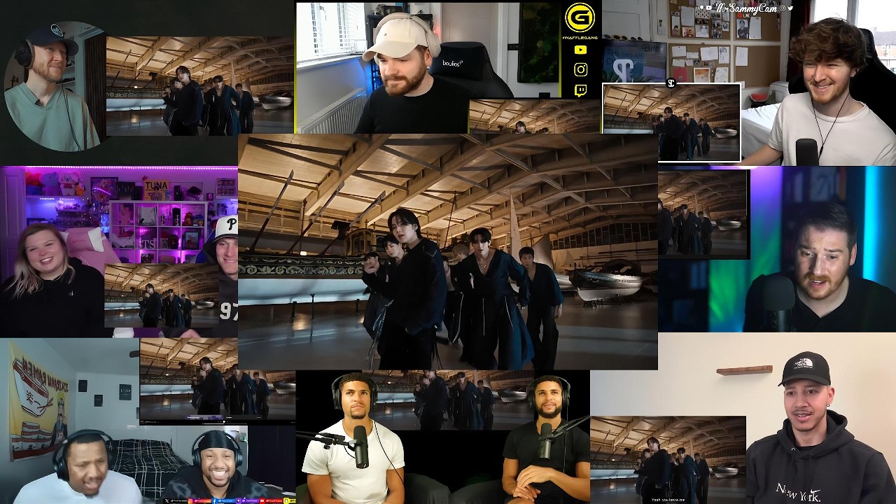 BTS SWIM Official Performance Video Reaction Mashup!