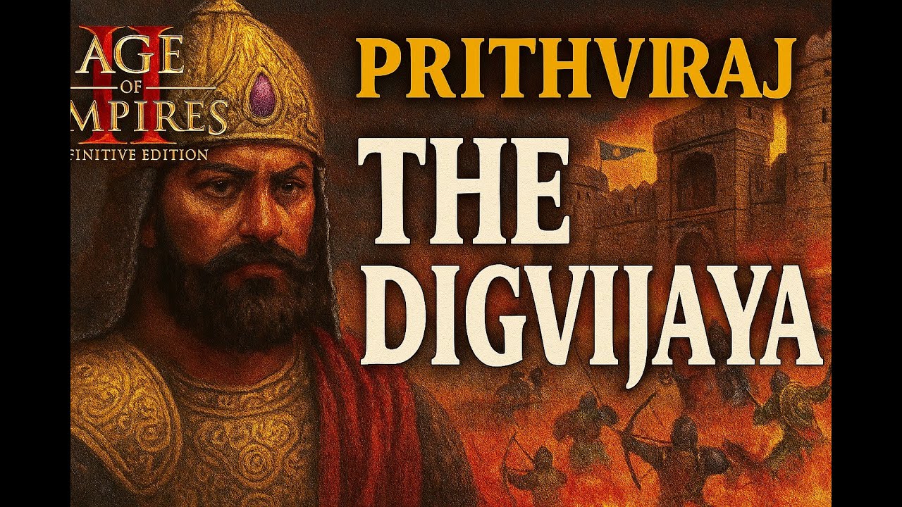 Age of Empires 2 Definitive Edition Prithviraj The Digvijaya Part 1