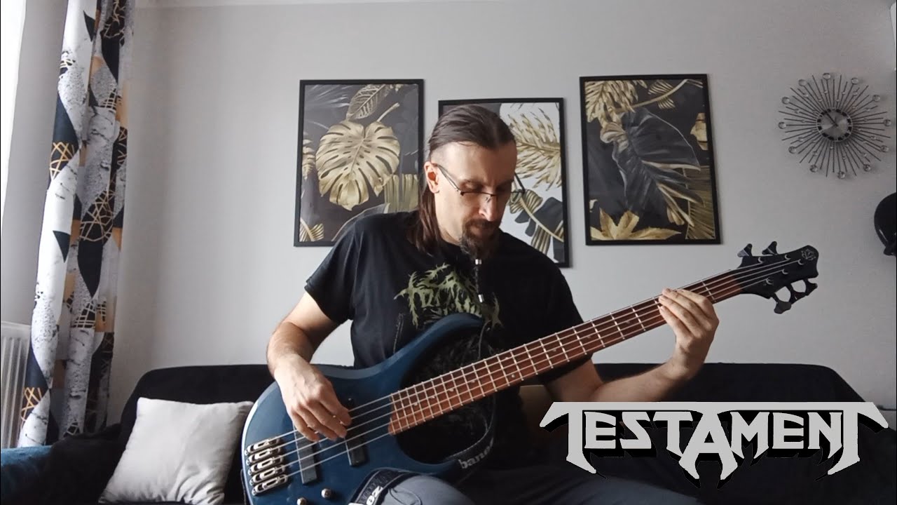 Testament - Sins Of Omission (bass cover)