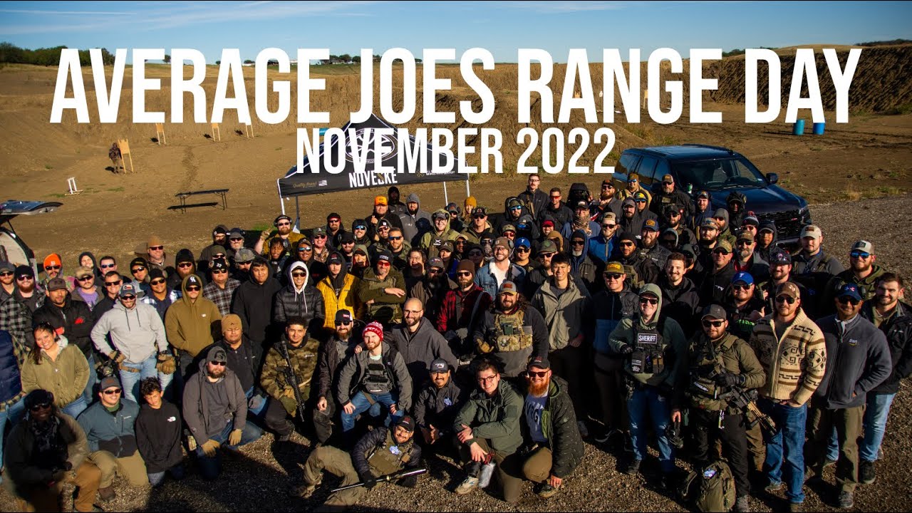 Average Joes Range Day November 2022