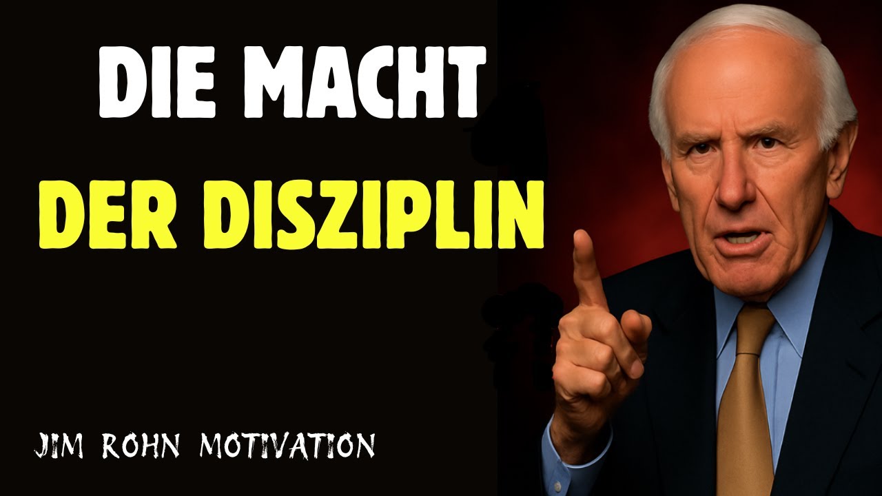 Diszipliniere Dich Heute – Oder Zahle Morgen Den Preis 🚀 Jim Rohn über Disziplin & Reichtum