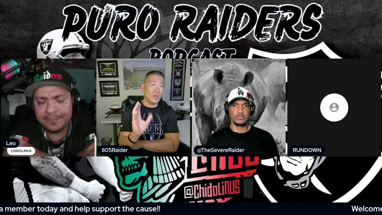 #Raiders OFFICIALLY begin Kubiak Era|TRS Function|The Raider Rundown
