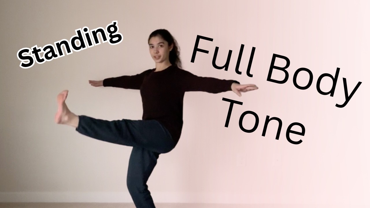 Easy Low-Impact Full Body Toning Workout | Day 24 (15 Min, No Equipment)