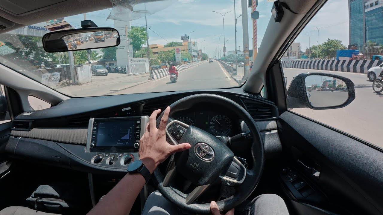 Toyota Innova Crysta 2.4L Diesel Manual | 4K POV Drive with Engine Noise
