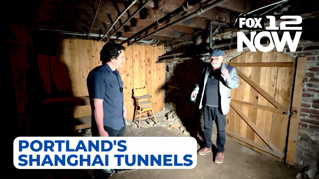 LIVE: An inside look at Portland's Shanghai Tunnels and their history