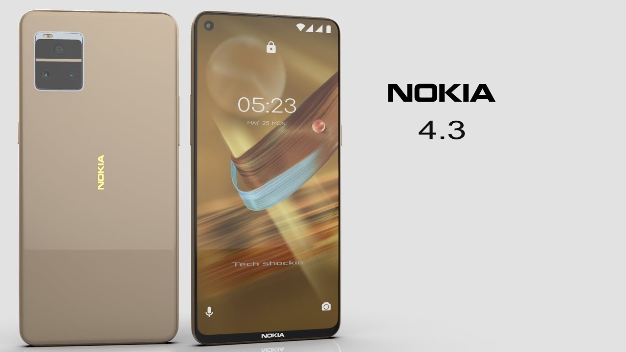 Nokia 4.3 (2020) official introduction trailer concept design