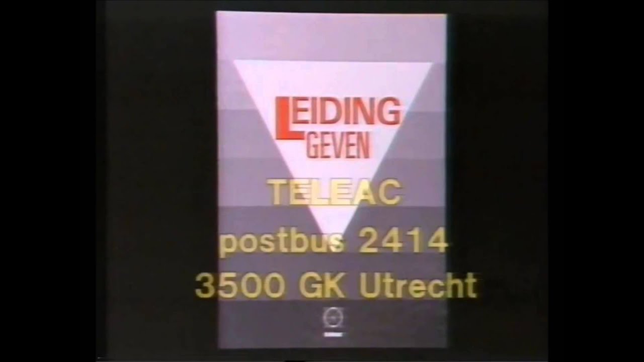 Teleac cursus leiding geven 1985
