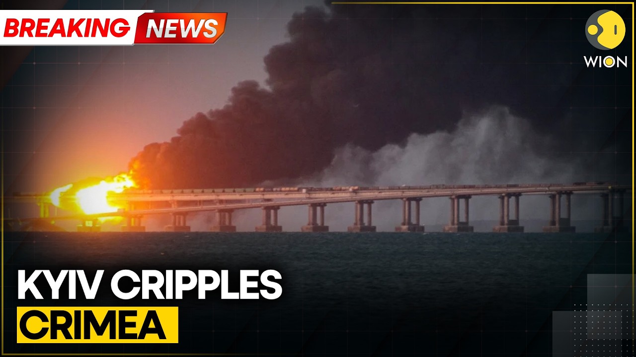 Watch Crimea Hit Hard! Putin's Prized Crimea Could Be 'Isolated' | Russia's Supply Route Destroyed