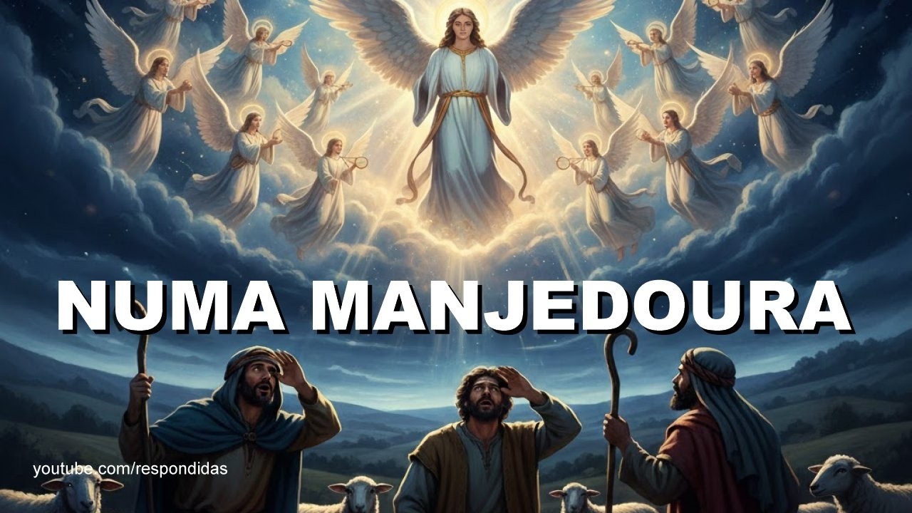 Numa manjedoura - Lucas 2:8-14 - Mario Persona
