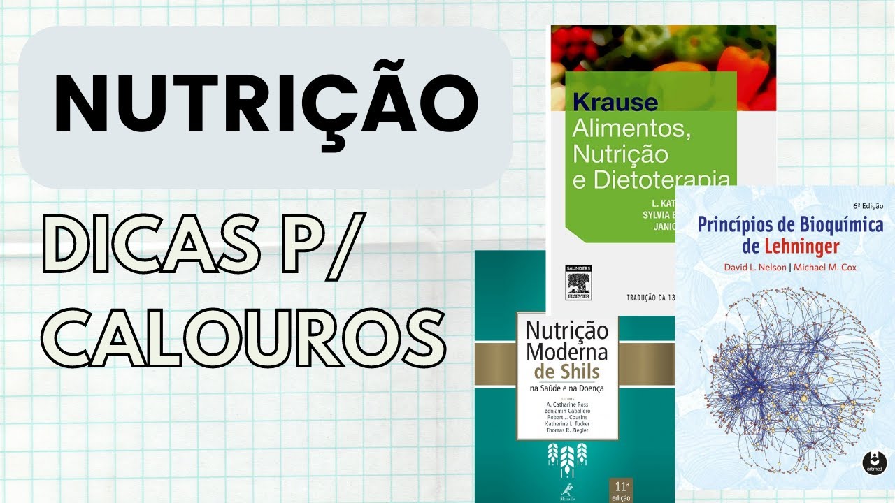 NUTRIÇÃO: POR QUAIS LIVROS DEVO COMEÇAR?