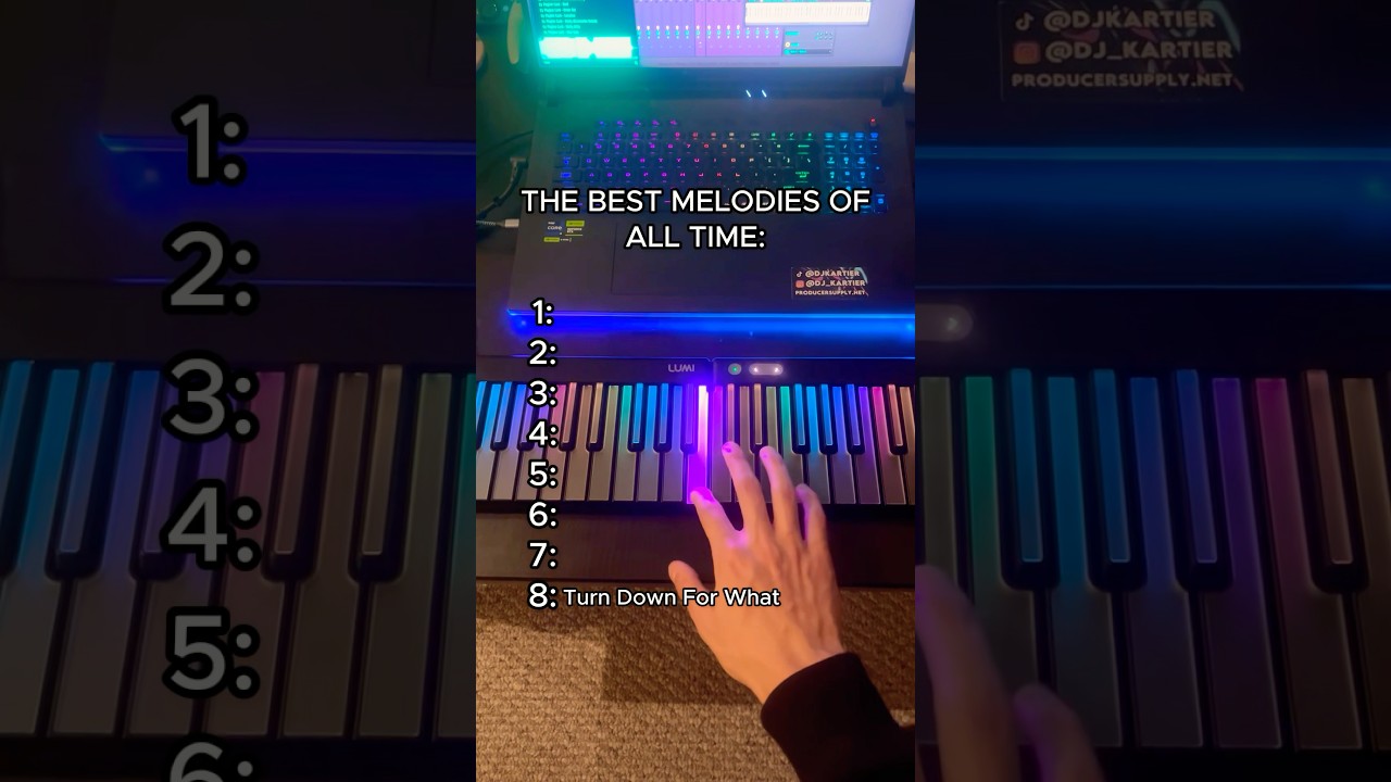 Ranking the BEST melodies of all time👀