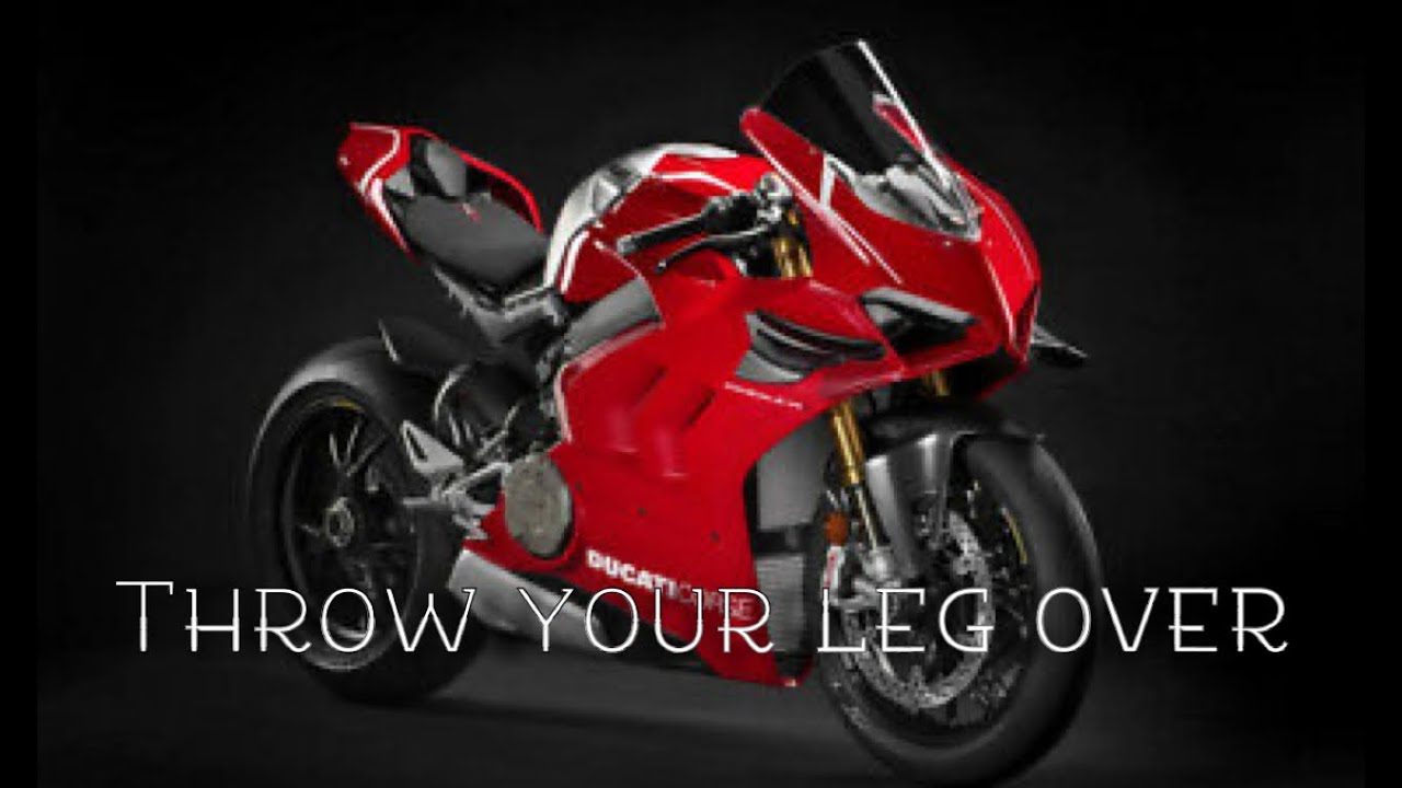 THROW YOUR LEG OVER and enjoy the ride.
