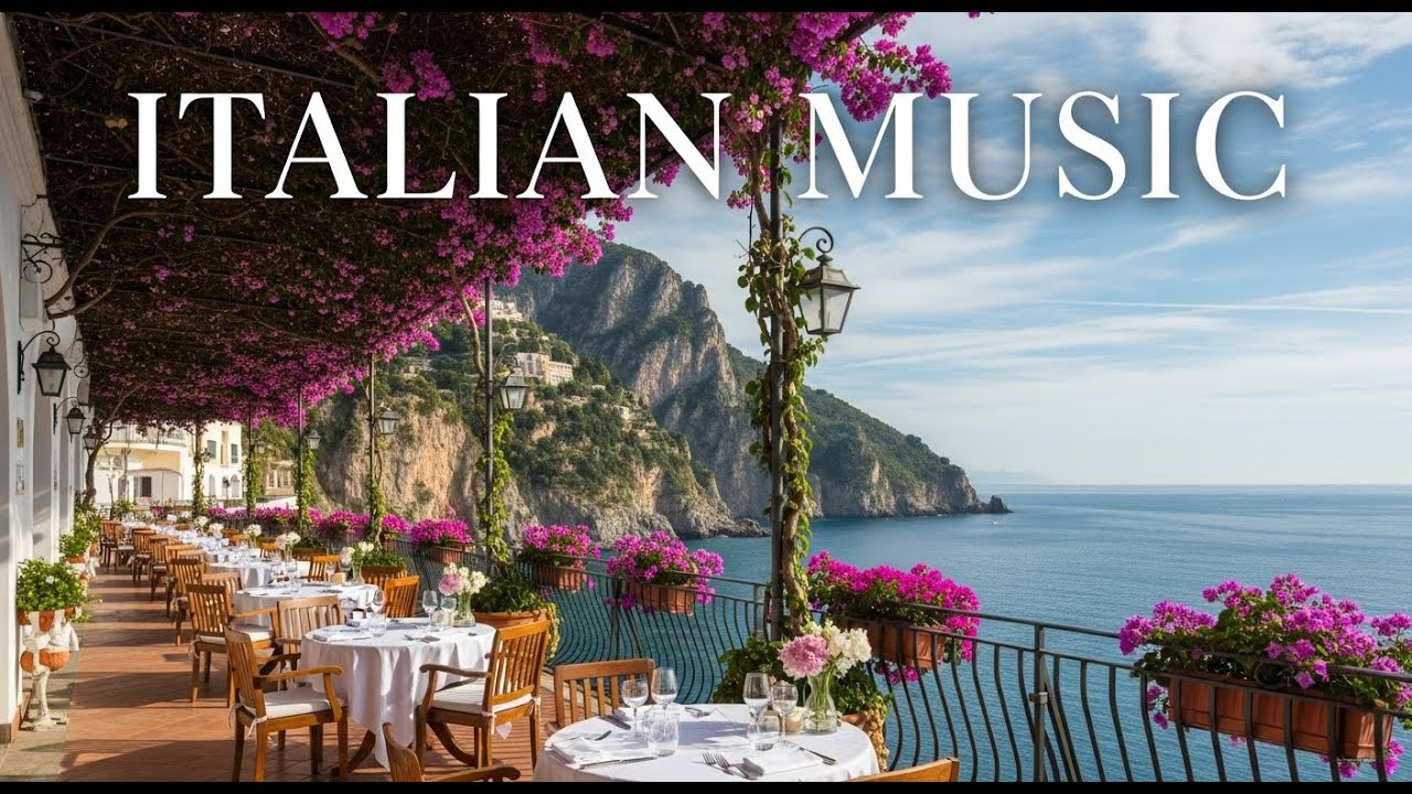 🎶 Positano Sunset & Italian Chill 🎶 2+ Hours Scenic 4K