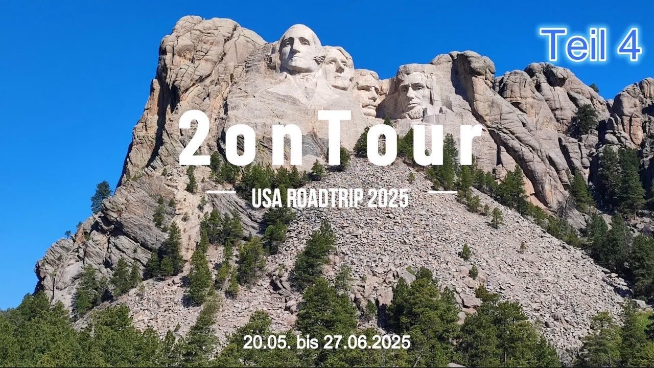 USA Roadtrip 2025 Teil 4 | Mount Rushmore, Pioneer Auto Show | 2onTour