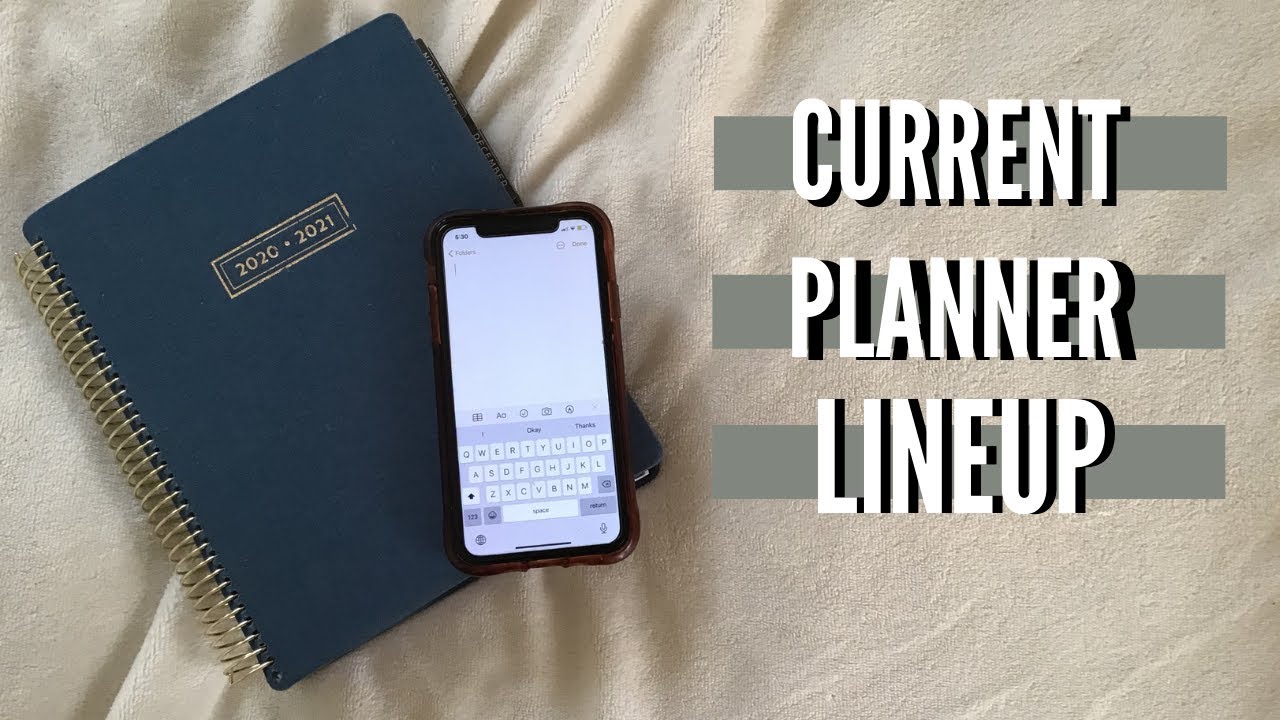 Current Planner Lineup | Fall 2021