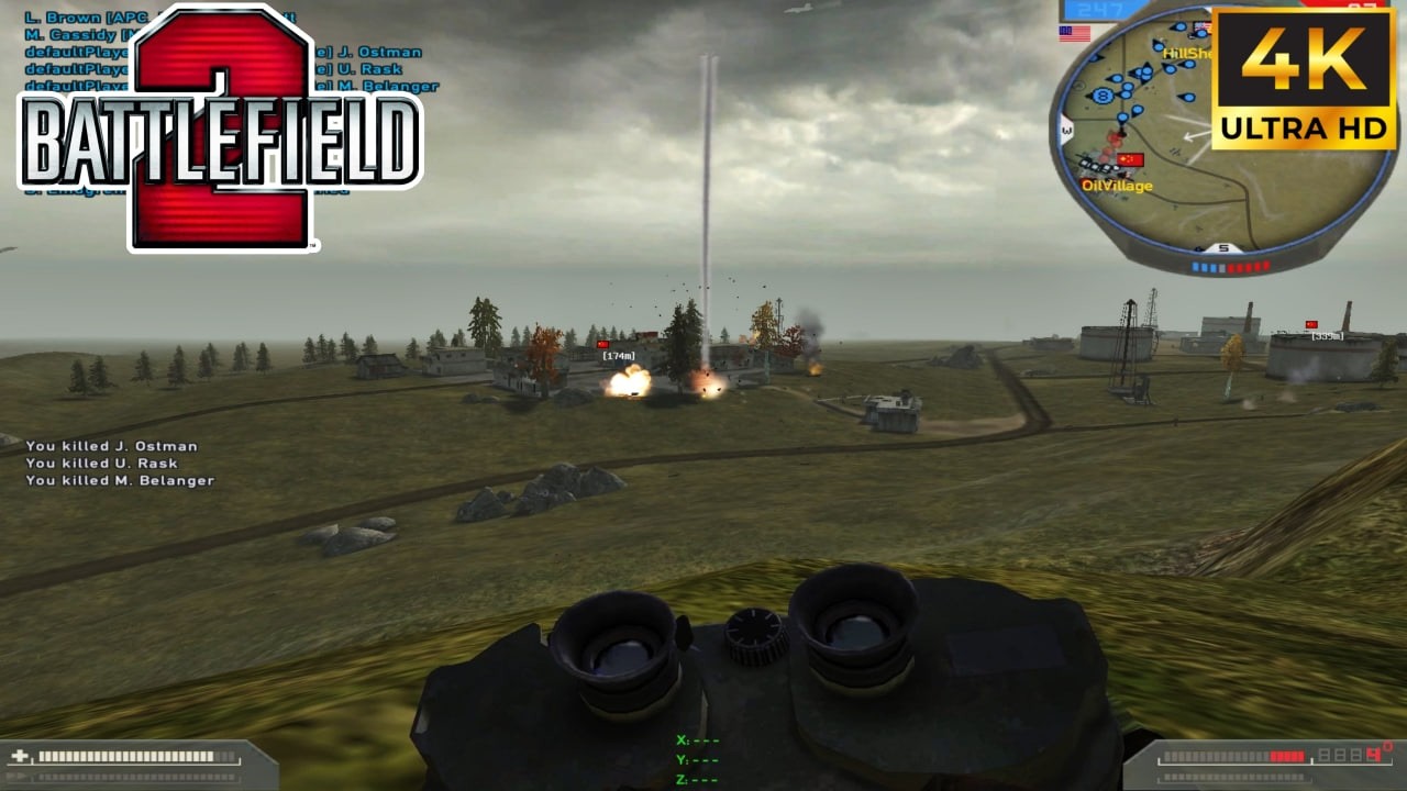 Battlefield 2 (2005) Rusmarines mod  50 vs 50  Full 4K gameplay
