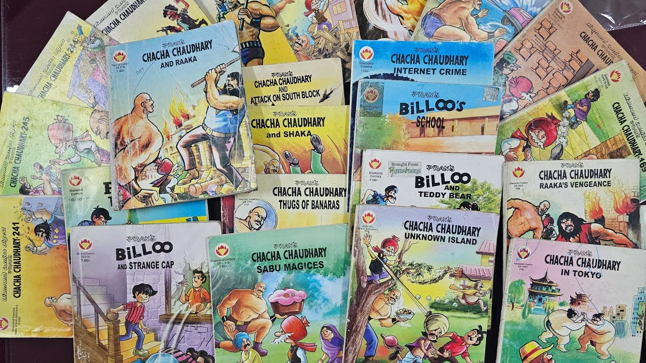 UNBOXING DIAMOND COMICS ENGLISH VINTAGE COMICS #diamondcomics #indiancomicbooks #rarecomicbooks
