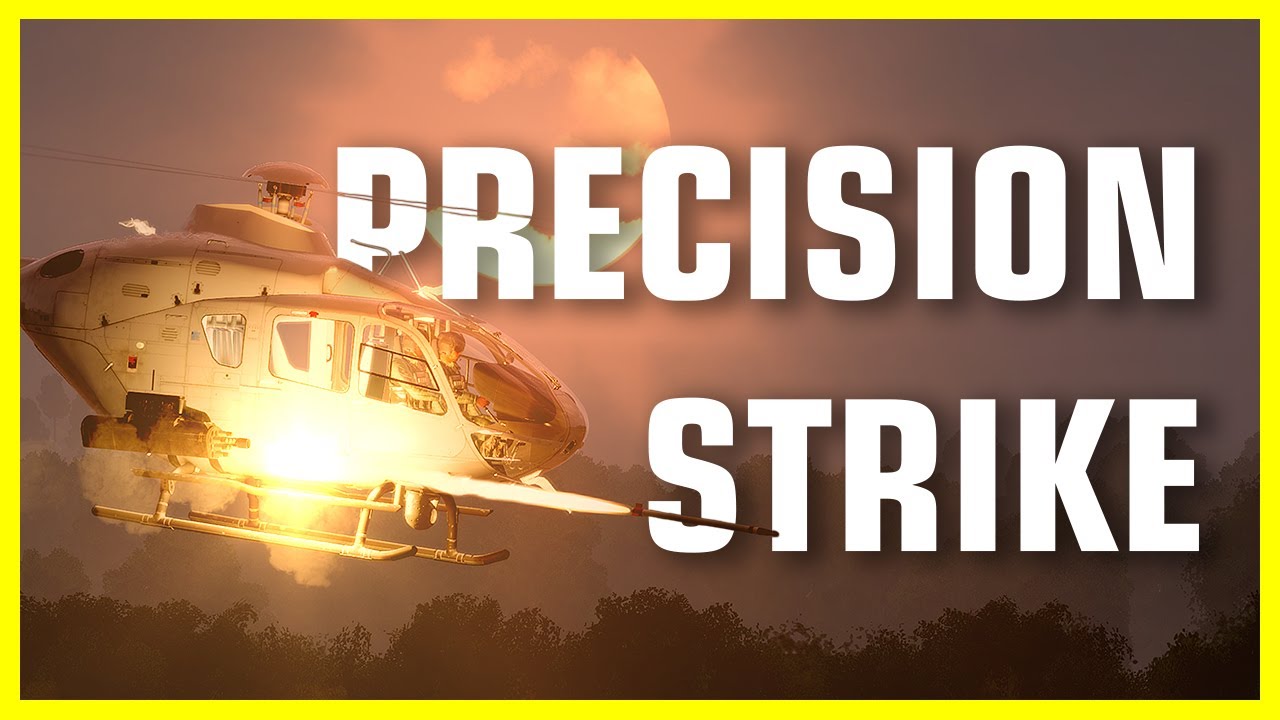 Military Precision: UAV Guides Helicopter Strike - #arma3