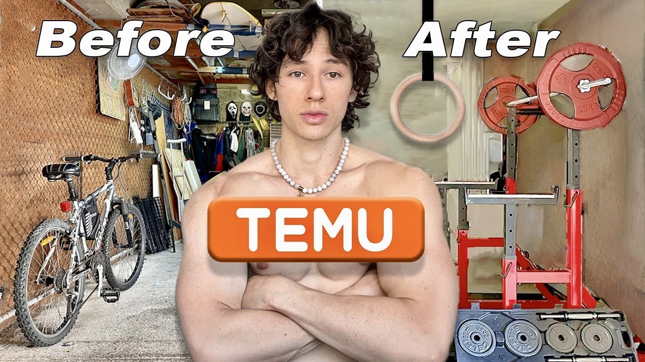 I built my Dream Gym using TEMU