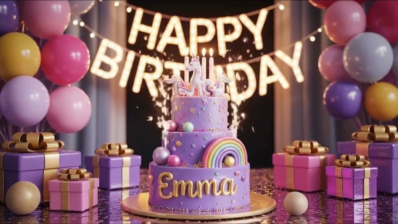 Happy Birthday Emma ! 🎉 Classic Birthday Song