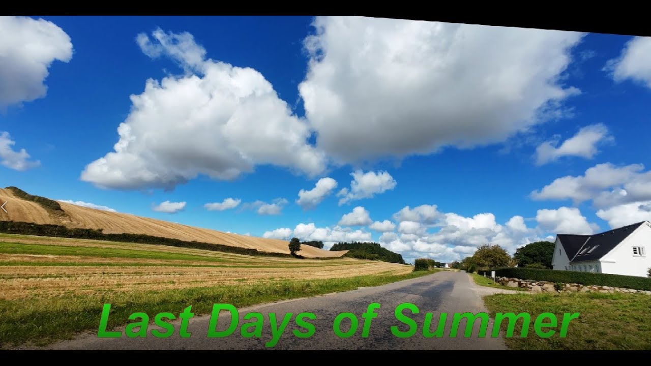 Last Days of Summer Funen Island Denmark